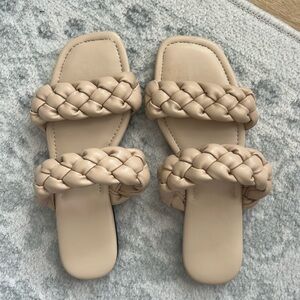Braided sandals